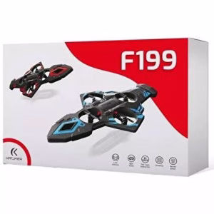 Toptan F199 Uzay Gemisi Tasarımlı Drone | Akrobatik ve Işıklı kırılmaz Dayanıklı