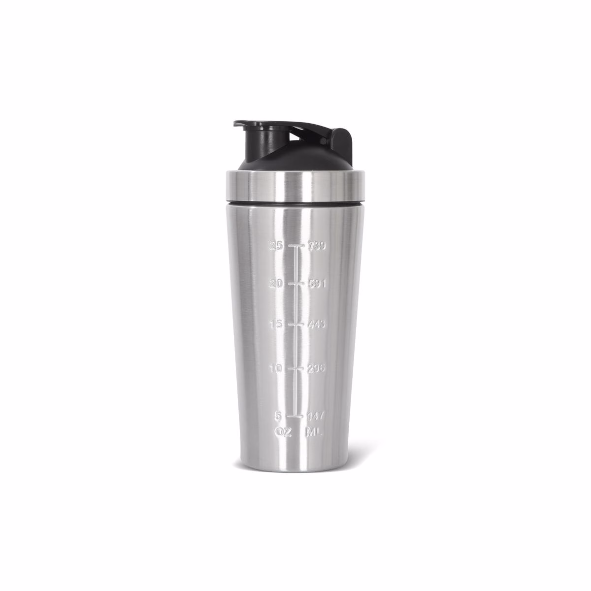Çelik SHAKER Sporcu Suluğu Protein Shaker ve Smoothie Matarası (800 ml)