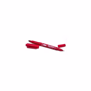 Aihao Permanent Cd Kalemi Çift Taraflı Kırmızı Ah-319
