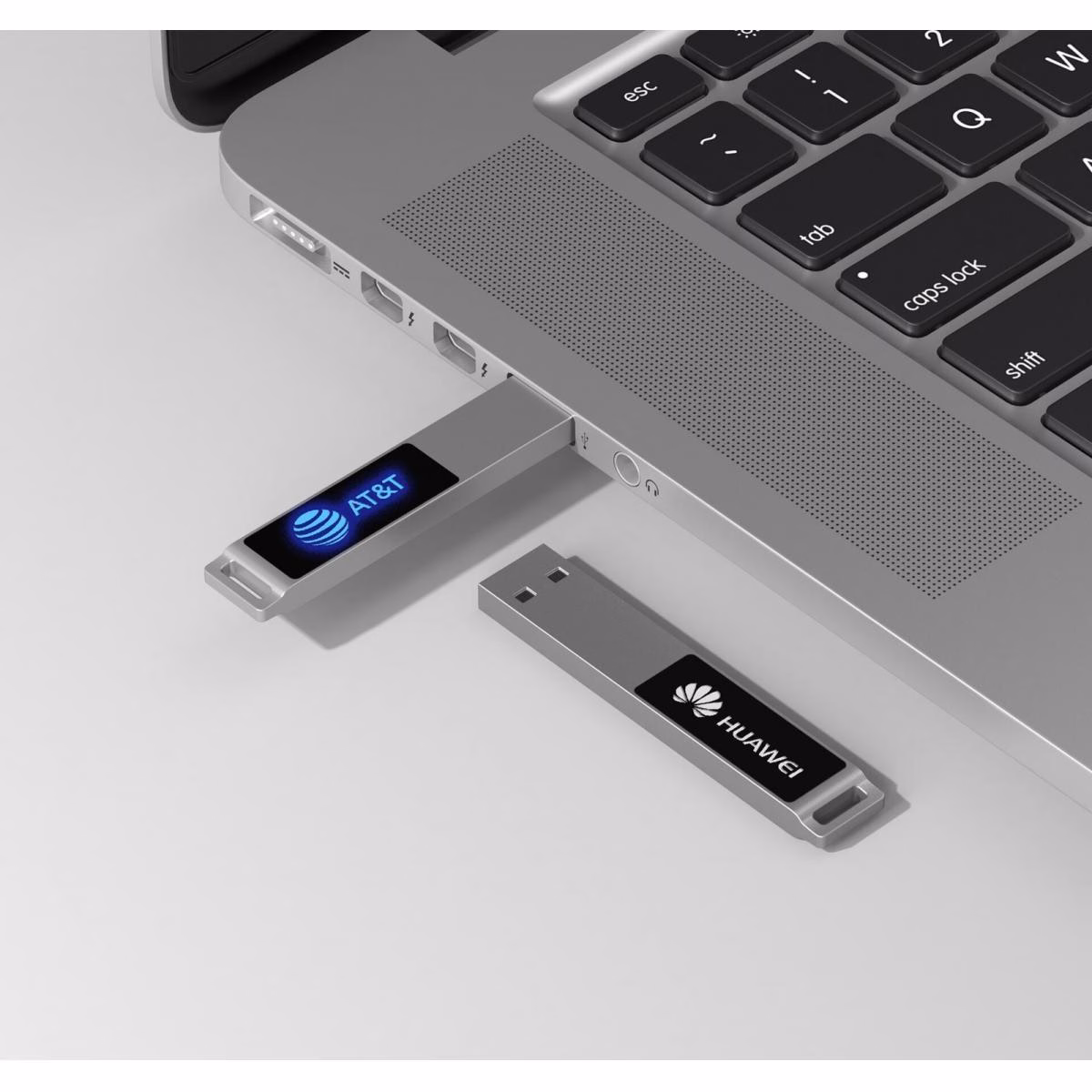Beyaz Led Işıklı USB Bellek 32GB