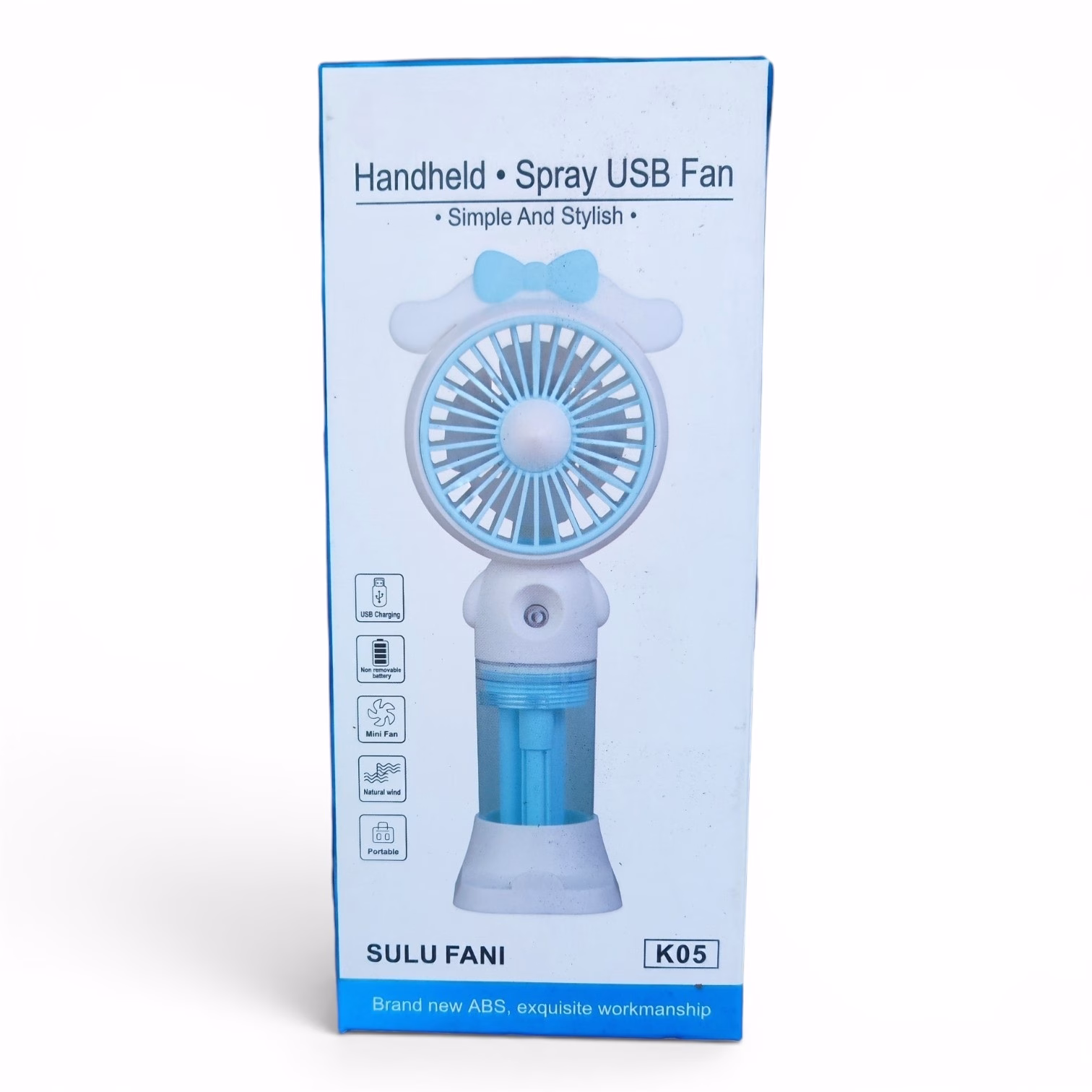 Toptan Sulu El Fanı - Taşınabilir Spreyli USB Fan (Model K05)