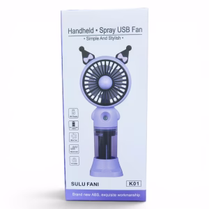 Toptan Tasarımlı Sulu El Fanı - Kulaklı Model (K01)