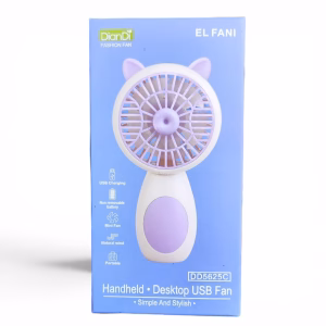Toptan DianDi Kedi Kulaklı Handheld & Desktop USB Fan (Model DD5625C)