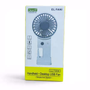 Toptan DianDi Kedi Kulaklı Handheld & Desktop USB Fan (Model DD8022C - Beyaz)