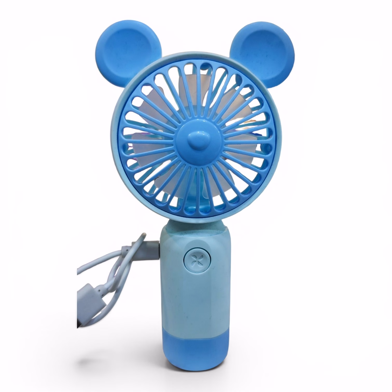 Toptan Fare Kulaklı Şarjlı Mini Fan - Sevimli Tasarımlı Taşınabilir Vantilatör