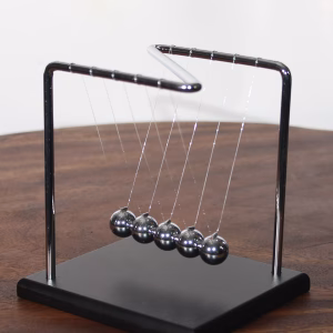 Toptan Z Tasarım Modern Newton Beşiği - Denge Balansı (15*14 cm)