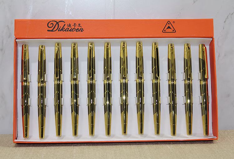 Toptan Dikawen Prestijli Tükenmez Kalem Seti (14 cm)