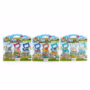 İstanbul Temalı Metal Buzdolapı Süsü Magnet 3'Lü Set Alk5812