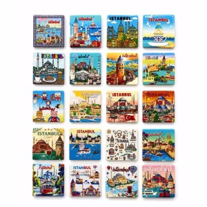 İstanbul Temalı Buzdolapı Süsü Magnet Alk5817