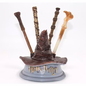 Harry Potter Seçmen Şapka ve 4'lü Asa Kalem Seti Biblo İk028