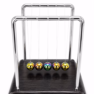 Toptan Newton Beşiği Kinetik Denge Balans Dekoru (14x13 cm)