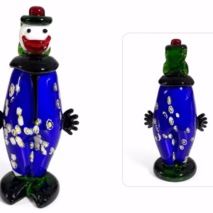 El Yapımı Murano Cam Palyaço Figürü Alk5933