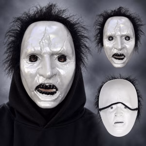 Siyah Saçlı Michael Myers Plastik Karakter Maskesi