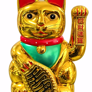 Güneş Enerjili Sallanan Şans Kedisi - Maneki Neko